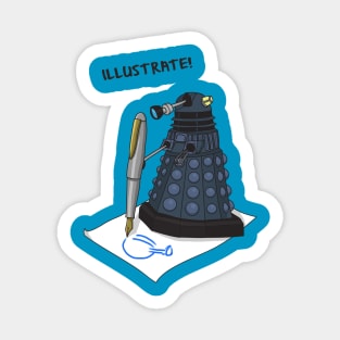 Dalek Hobbies | Doctor Who Sticker